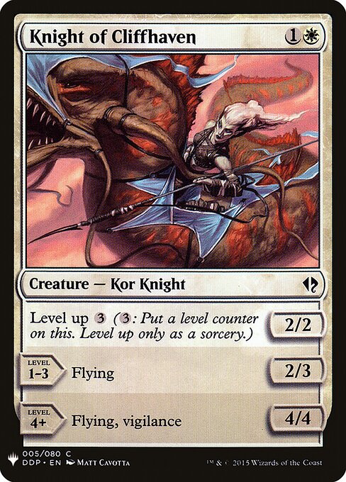 Knight of Cliffhaven (The List)