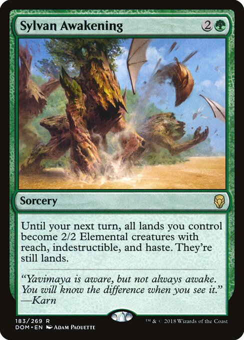 Sylvan Awakening (Dominaria)