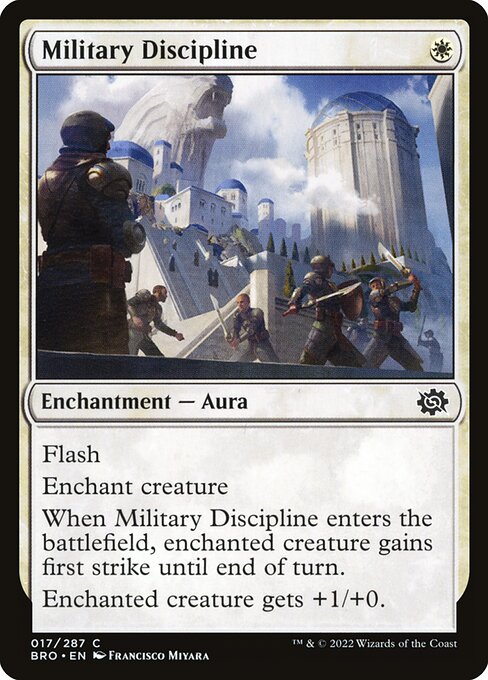 Military Discipline (The Brothers' War)