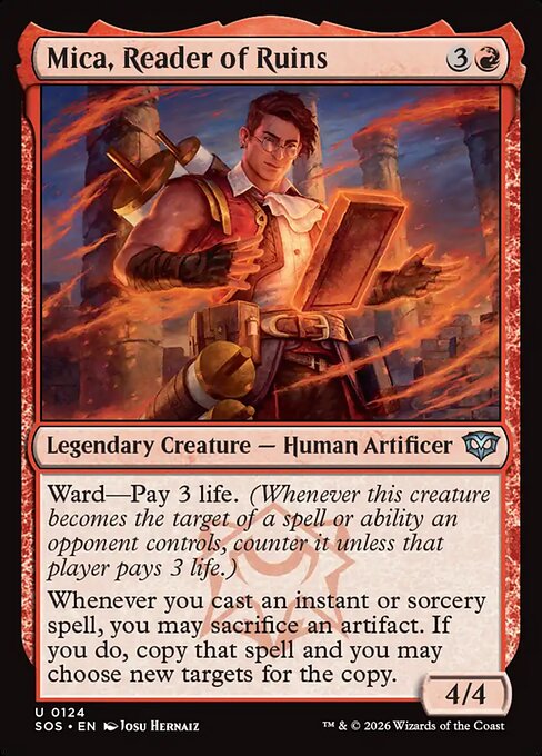 Mica, Reader of Ruins (Secrets of Strixhaven)