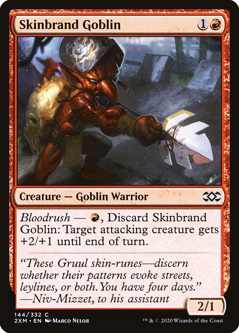 Skinbrand Goblin (Double Masters)