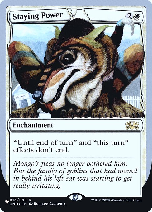 Staying Power (The List (Unfinity Foil Edition))