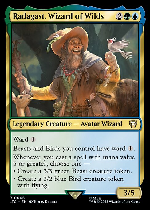 Radagast, Wizard of Wilds (Tales of Middle-earth Commander)