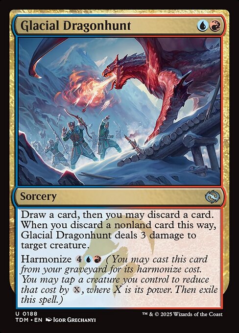 Glacial Dragonhunt (Tarkir: Dragonstorm)