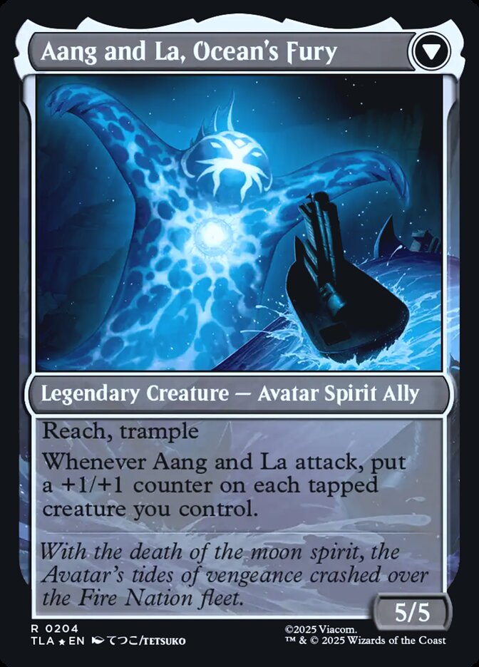 Aang, Swift Savior // Aang and La, Ocean's Fury (Avatar: The Last Airbender Promos)