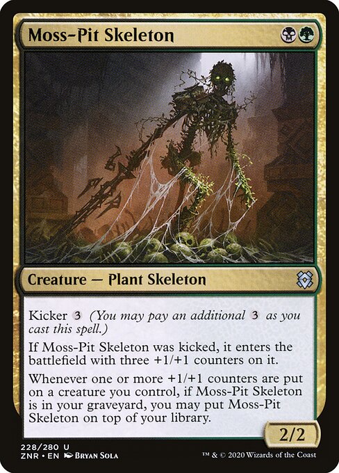 Moss-Pit Skeleton (Zendikar Rising)