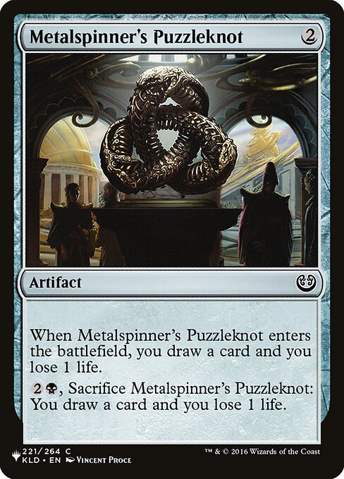 Metalspinner's Puzzleknot (The List)