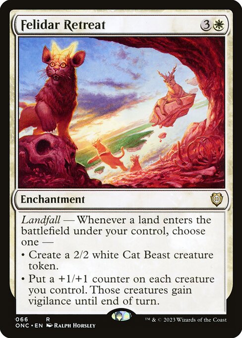 Felidar Retreat (Phyrexia: All Will Be One Commander)