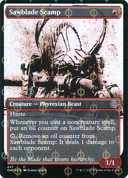 Sawblade Scamp (Phyrexia: All Will Be One)