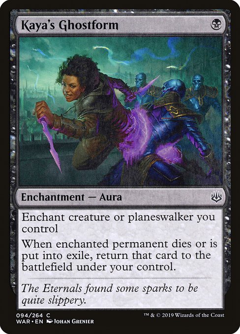 Kaya's Ghostform (War of the Spark)