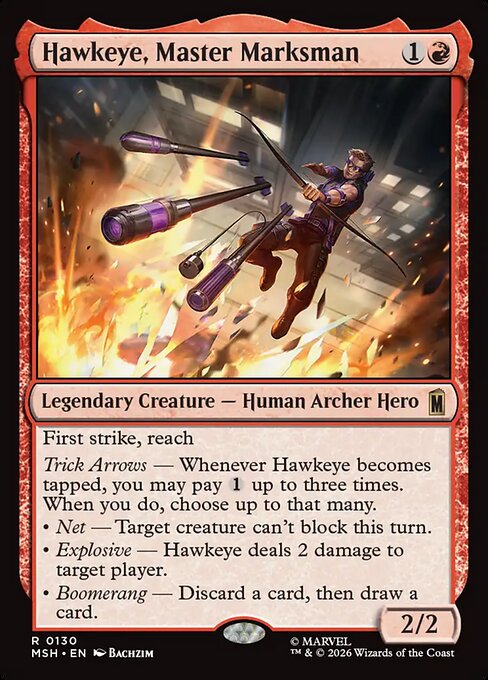 Hawkeye, Master Marksman (Marvel Super Heroes)