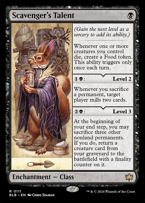 Scavenger's Talent (Bloomburrow)