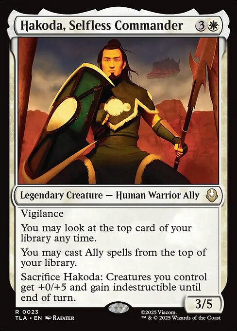 Hakoda, Selfless Commander (Avatar: The Last Airbender)