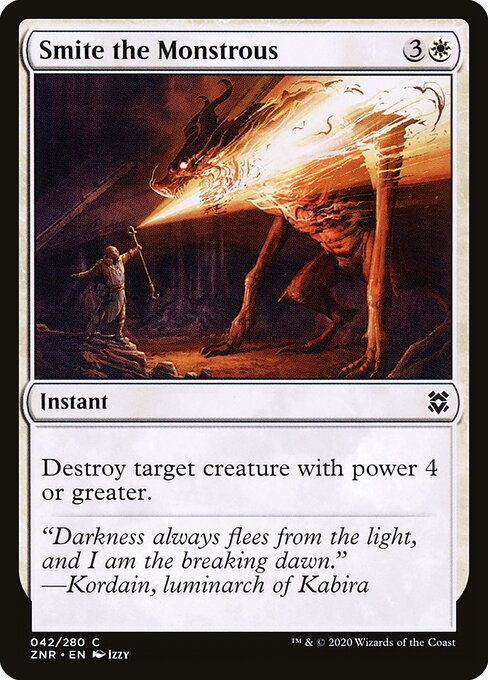 Smite the Monstrous (Zendikar Rising)