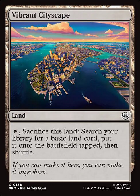 Vibrant Cityscape (Marvel's Spider-Man)