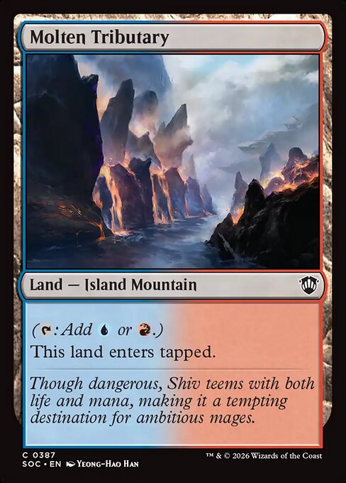 Molten Tributary (Secrets of Strixhaven Commander)