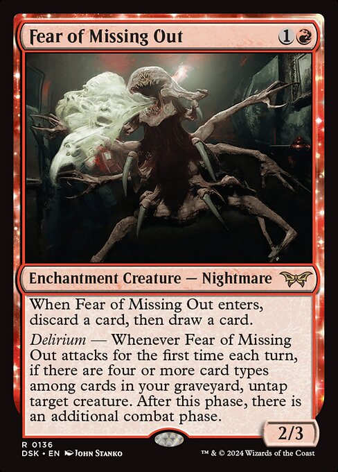 Fear of Missing Out (Duskmourn: House of Horror)