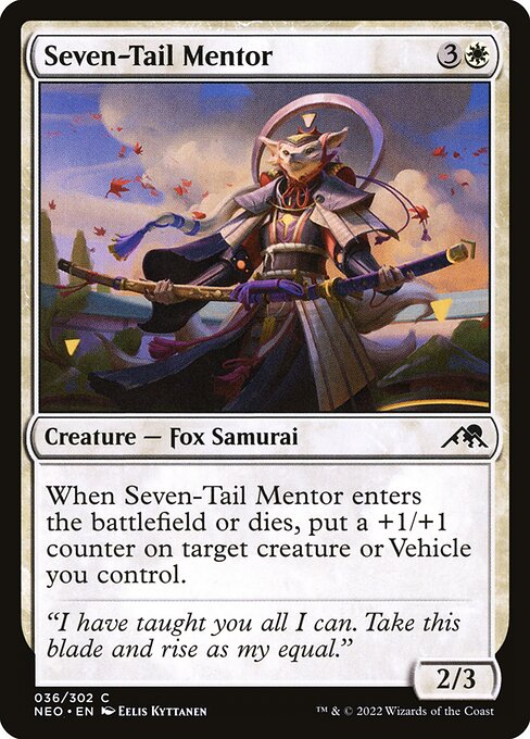 Seven-Tail Mentor (Kamigawa: Neon Dynasty)