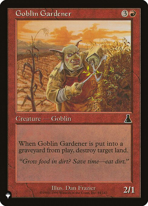 Goblin Gardener (The List)