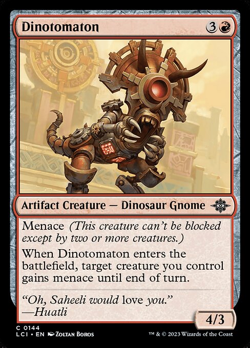 Dinotomaton (The Lost Caverns of Ixalan)