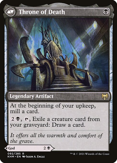 Egon, God of Death // Throne of Death (Kaldheim)