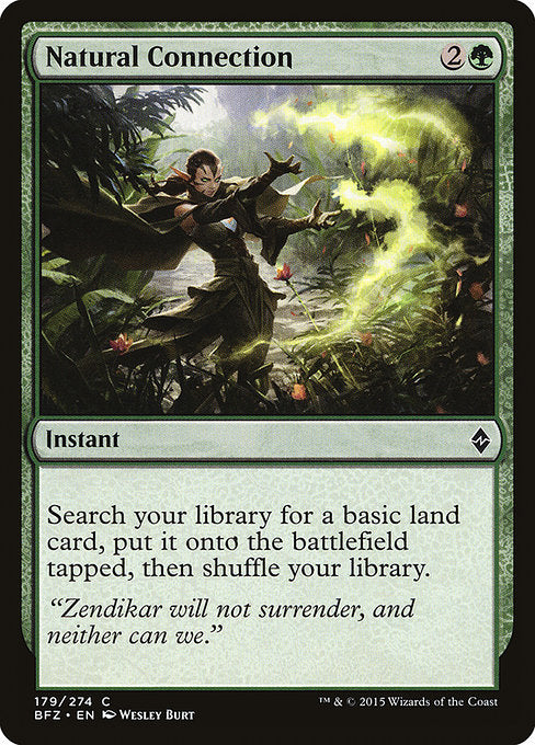 Natural Connection (Battle for Zendikar)