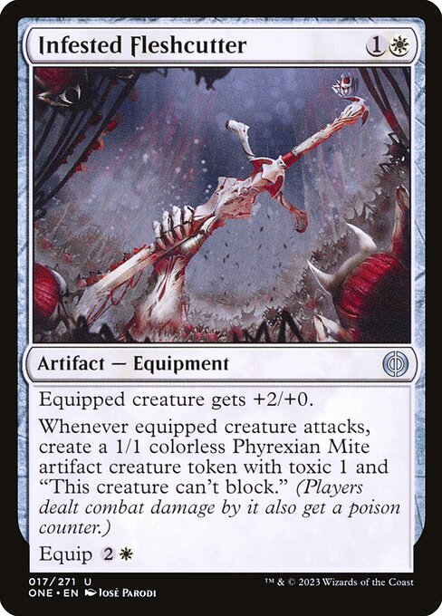 Infested Fleshcutter (Phyrexia: All Will Be One)