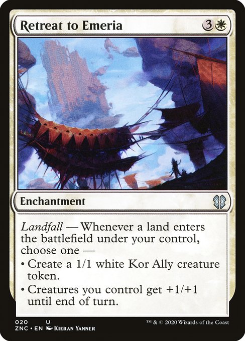 Retreat to Emeria (Zendikar Rising Commander)