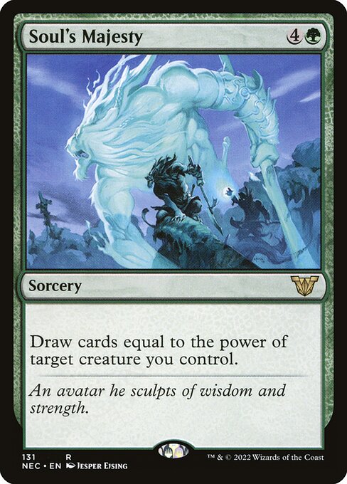 Soul's Majesty (Neon Dynasty Commander)