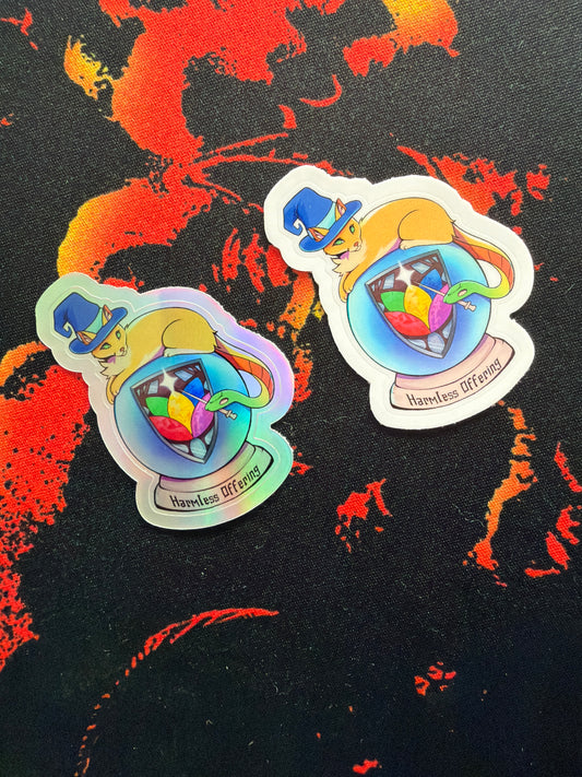 Harmless Mana Series Sticker- Blue