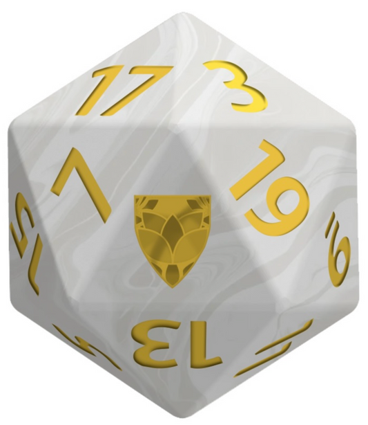 Harmless D20 Die 22mm