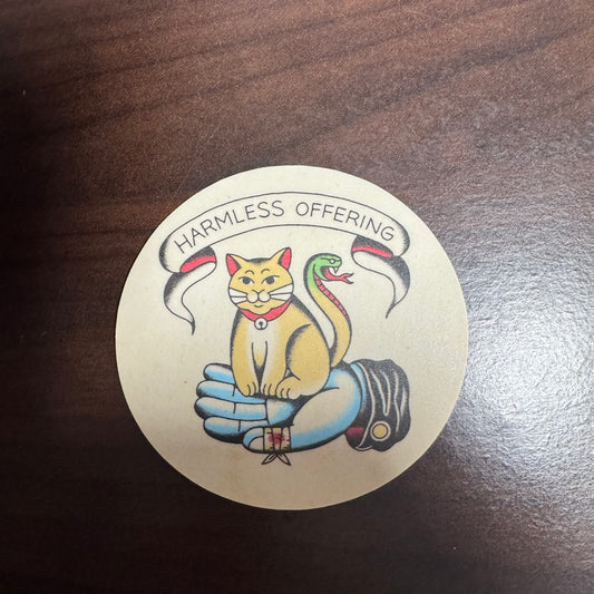 Not So Harmless Retro Stickers