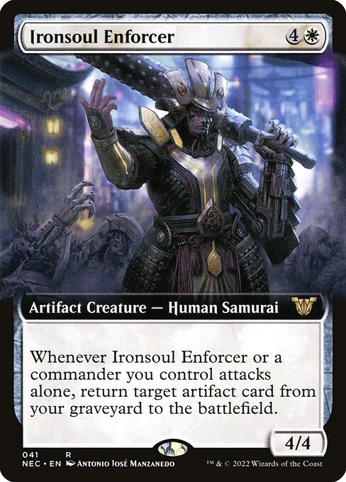 Ironsoul Enforcer (Neon Dynasty Commander)
