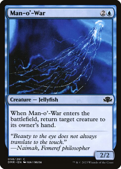 Man-o'-War (Dominaria Remastered)