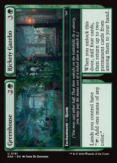 Greenhouse // Rickety Gazebo (Duskmourn: House of Horror)