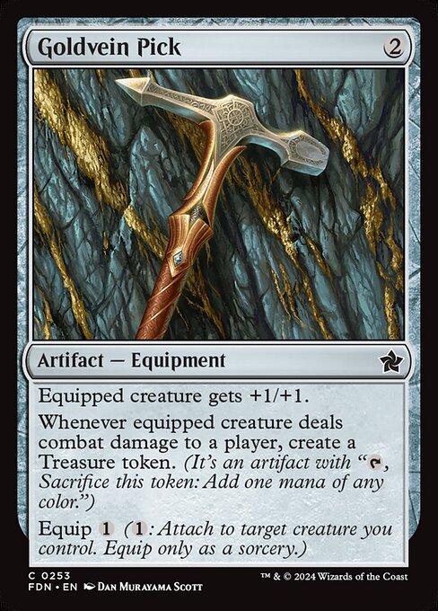 Goldvein Pick (Foundations)
