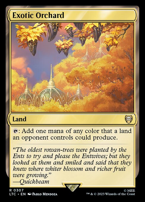 Exotic Orchard (Tales of Middle-earth Commander)