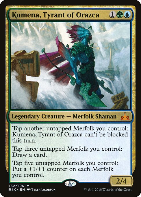 Kumena, Tyrant of Orazca (Rivals of Ixalan)