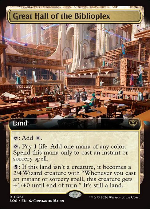 Great Hall of the Biblioplex (Secrets of Strixhaven)