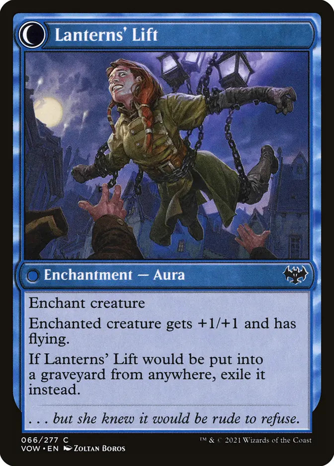 Lantern Bearer // Lanterns' Lift (Innistrad: Crimson Vow)