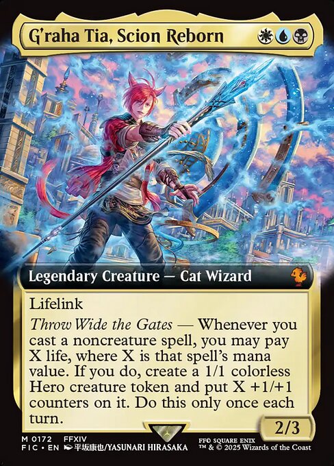 G'raha Tia, Scion Reborn (Final Fantasy Commander)