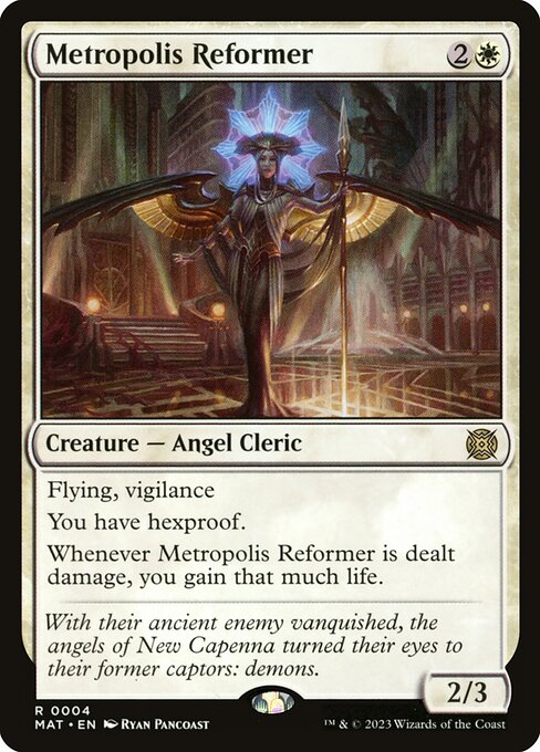 Metropolis Reformer (March of the Machine: The Aftermath)