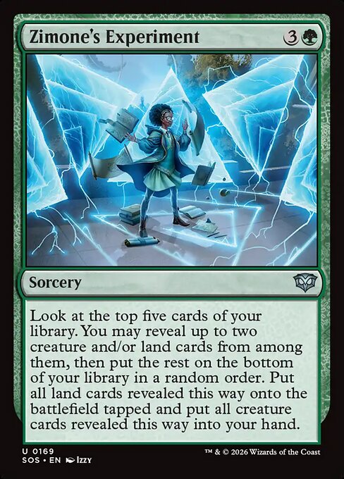 Zimone's Experiment (Secrets of Strixhaven)
