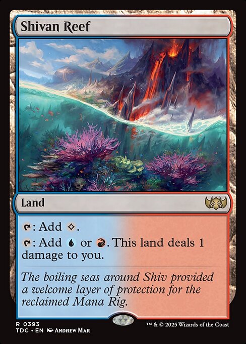 Shivan Reef (Tarkir: Dragonstorm Commander)