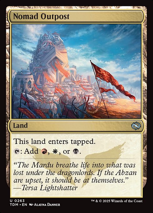 Nomad Outpost (Tarkir: Dragonstorm)