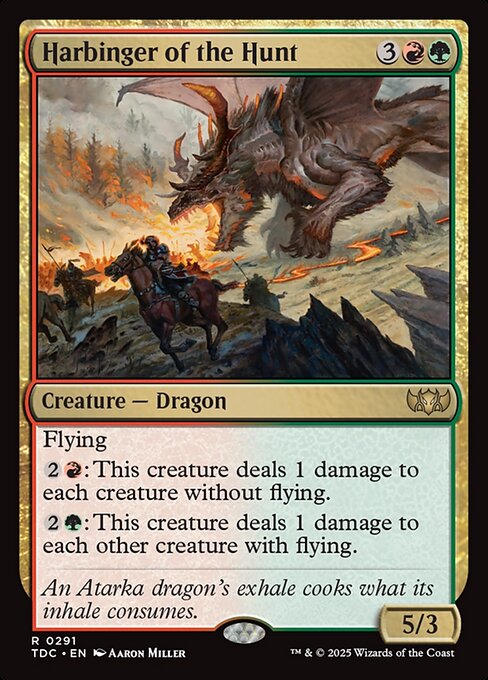 Harbinger of the Hunt (Tarkir: Dragonstorm Commander)