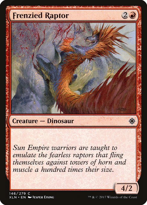 Frenzied Raptor (Ixalan)