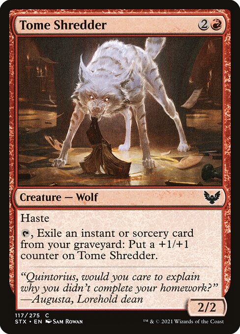 Tome Shredder (Strixhaven: School of Mages)