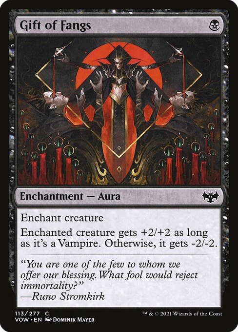 Gift of Fangs (Innistrad: Crimson Vow)