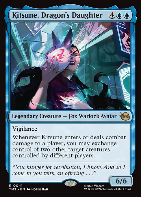 Kitsune, Dragon's Daughter (Teenage Mutant Ninja Turtles)